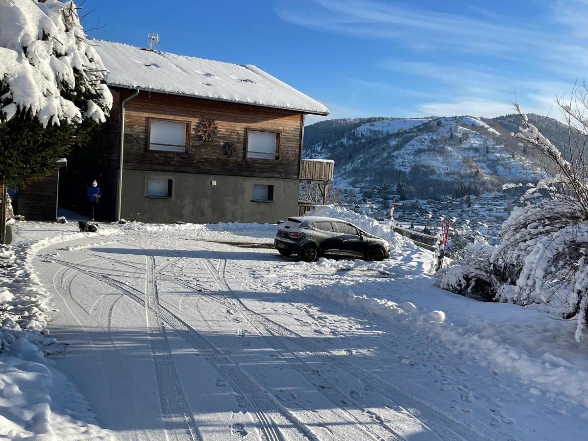 Apartament Le Flocon 88 - Vue Exceptionnelle La Bresse Zewnętrze zdjęcie